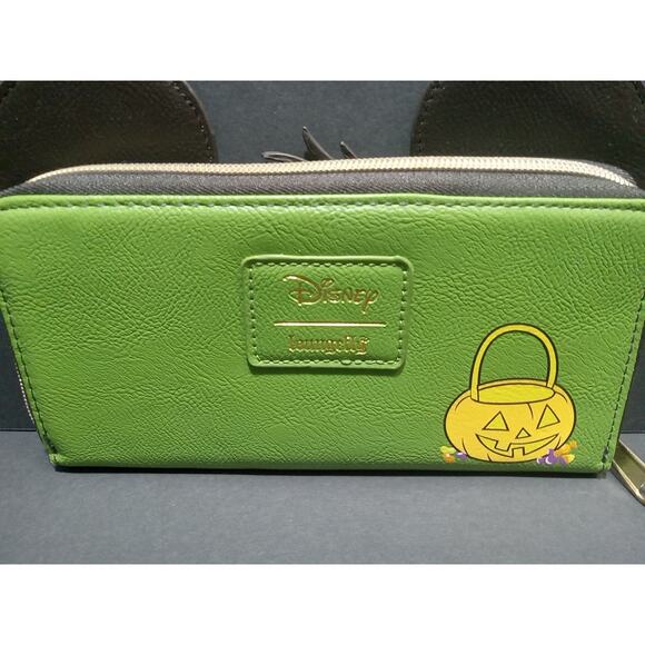 Loungefly Disney Mickey Mouse Frankenstein Cosplay Wallet Glow in the Dark - Picture 2 of 16